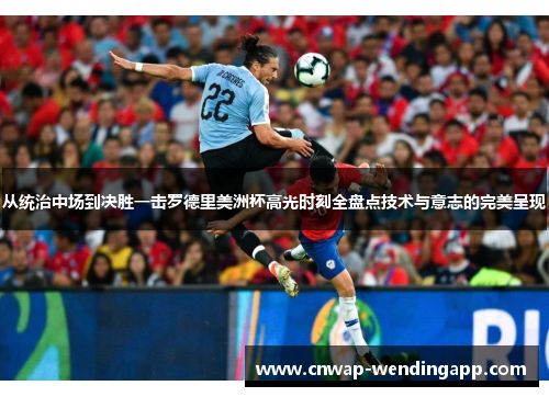 从统治中场到决胜一击罗德里美洲杯高光时刻全盘点技术与意志的完美呈现